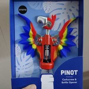 New Parot Pinot OTOTO Corkscrew & Bottle Opener Wine Beer